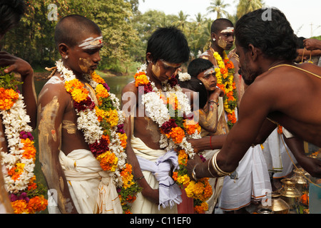 Thaipusam festival à Mumbai, Chennai, Tamil Nadu, Inde du Sud, Inde, Asie Banque D'Images