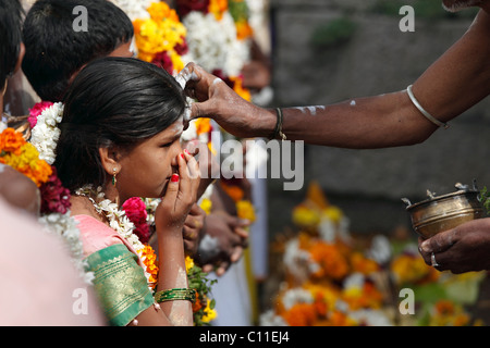 Thaipusam festival à Mumbai, Chennai, Tamil Nadu, Inde du Sud, Inde, Asie Banque D'Images