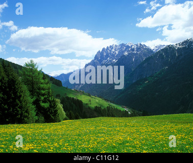 Dolomites de Lienz, le Tyrol, Autriche, Europe Banque D'Images