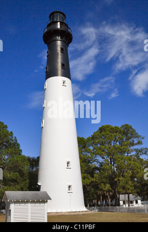 Phare de l'île de chasse, parc d'État de Caroline du Sud Banque D'Images