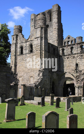 Abbaye de Kelso, Kelso, Scottish Borders, Scotland, Royaume-Uni, Europe Banque D'Images