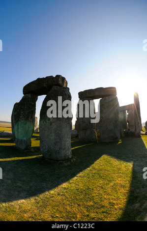 Stonehenge, Wiltshire, England, UK Banque D'Images