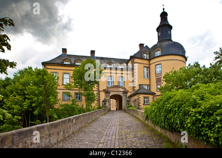 Château de Friedrichstein, Bad Wildungen, Hesse, Germany, Europe Banque D'Images