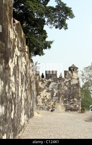 Fortaleza do Monte fort à Macao, Chine Banque D'Images