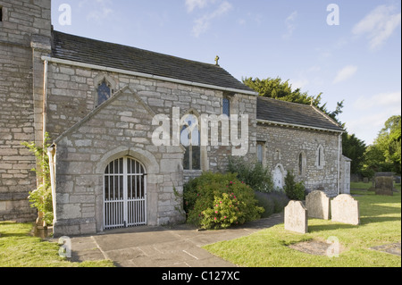 Eglise de Saint Andrew, Newton Kyme, Yorkshire du Nord. Banque D'Images
