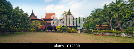 Le Thai House, hôtel et école de cuisine traditionnelle thaïlandaise, Bangkok, Thailande, Asie Banque D'Images