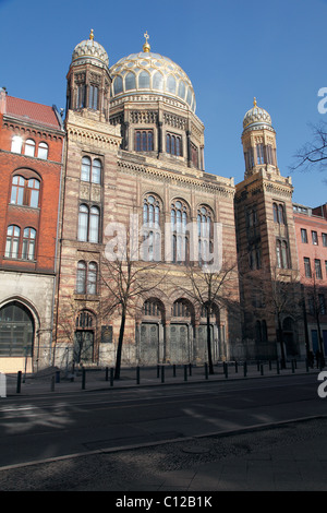 Nouvelle synagogue, Berlin, Allemagne Banque D'Images