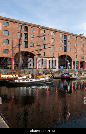 L'Albert Dock de Liverpool Banque D'Images
