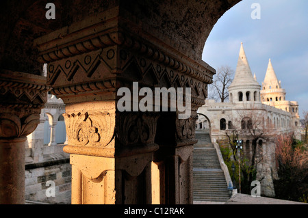 Du Bastion des Pêcheurs, Budapest Banque D'Images