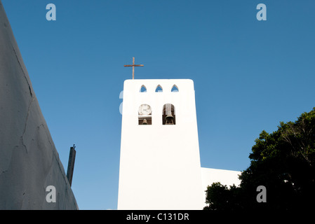Nuestra Señora de la Encarnacion église dans Plaza Leon y Castillo Haria Lanzarote Banque D'Images