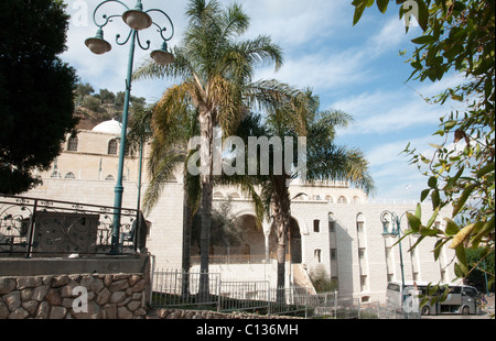 Israël, la basse Galilée. Nabi Shueib, Jethro's tomb le site sacré des Druzes Banque D'Images
