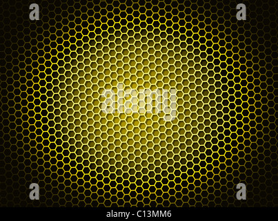 Miel jaune Banque D'Images