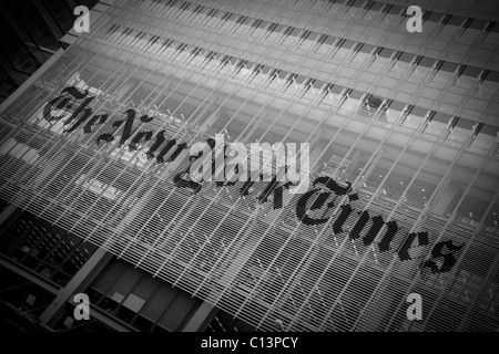 Le New York Times Building, Manhattan, New York, USA Banque D'Images