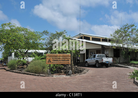 Station de recherche Charles Darwin, Puerto Ayora, île de Santa Cruz, îles Galapago, Équateur Banque D'Images