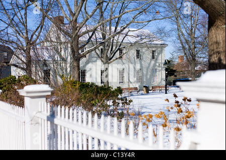 L'église Trinity Newport Rhode Island USA Banque D'Images