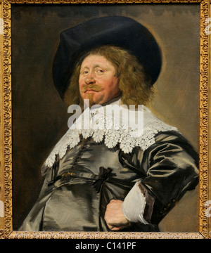Portrait d'un homme, peut-être Nicolaes Pietersz Duyst van Voorhout (né vers 1600, mort en 1650), ca. 1636-38, par Frans Hals, Banque D'Images
