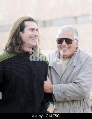 Fabio aka Fabio Lanzoni quitte Cafe Roma après avoir déjeuner avec des amis à Los Angeles, Californie - 24.01.09 Banque D'Images