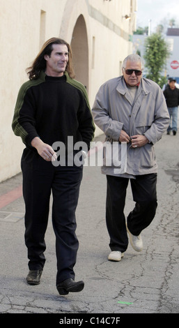 Fabio aka Fabio Lanzoni quitte Cafe Roma après avoir déjeuner avec des amis à Los Angeles, Californie - 24.01.09 Banque D'Images