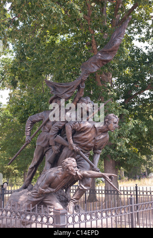 Caroline du MEMORIAL SEMINARY RIDGE GETTYSBURG CALIFORNIA UNITED STATES OF AMERICA Banque D'Images