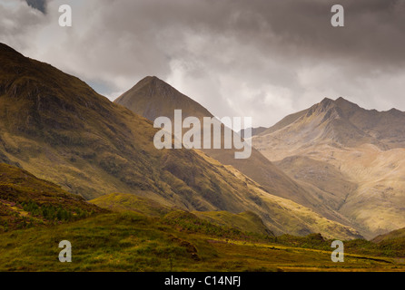 GLEN SHIEL HIGHLAND ECOSSE Royaume-uni Banque D'Images