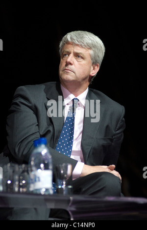 Andrew Lansley député, leader de la Chambre des communes Banque D'Images