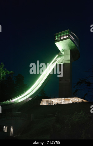 Zaha Hadid est tremplin de Bergisel à innsbruck Autriche Banque D'Images