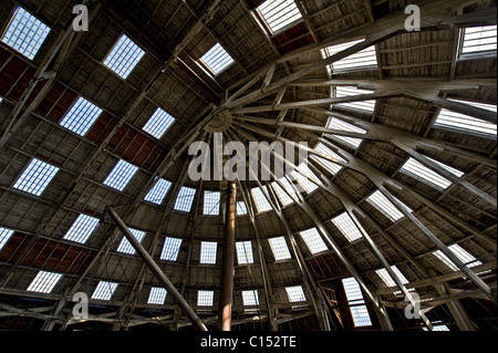 Le toit de la mezzanine de NO3 couverts patiner à Cran-gevrier, dans le Kent. Photographie par Gordon 1928 Banque D'Images