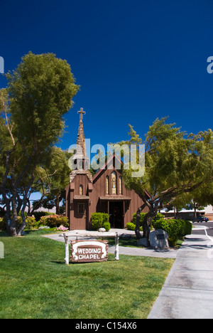 Chapelle de Mariage de Las Vegas Banque D'Images