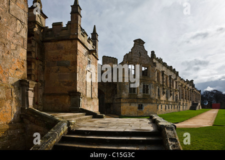 Château de Bolsover, Bolsover, Derbyshire, Angleterre Banque D'Images