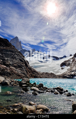 Torre los Cerros, Los Glaciares National Park, PATAGONIA, ARGENTINA Banque D'Images