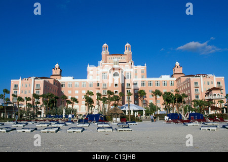 Don Cesar Resort Hotel, Saint-Pétersbourg, Floride, USA Banque D'Images