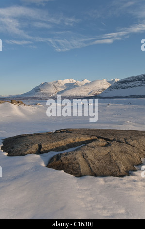 Le parc national de Stora, Laponia Sjoefallet Banque D'Images