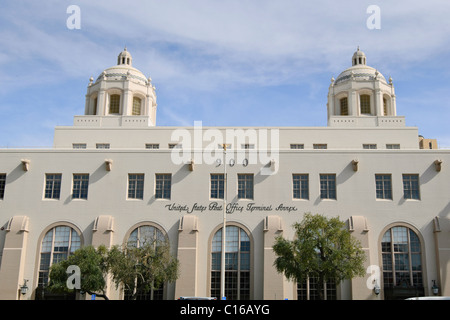 United States Post Office Terminal de Los Angeles l'annexe. Banque D'Images