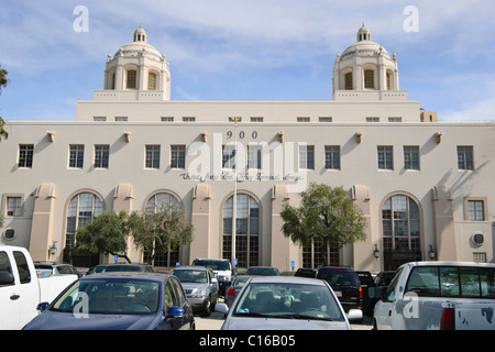 United States Post Office Terminal de Los Angeles l'annexe. Banque D'Images