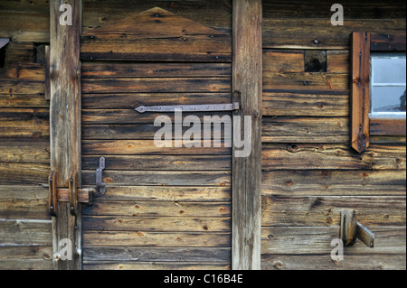 Mur à colombages vieille maison sur bovins, Smaland Suède Banque D'Images