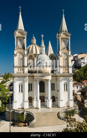 Cathédrale de São Sebastião, sur la côte Atlantique à Ilhéus, Bahia, Brésil, Amérique du Sud Banque D'Images