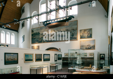 Schifffahrtsmuseum ou Musée Maritime de Kiel, Schleswig-Holstein, Allemagne, Europe Banque D'Images