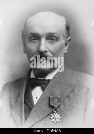 Homme politique et pacifiste anglais Sir William Randal Cremer (1828 - 1908) - lauréat du Prix Nobel de la paix en 1903. Banque D'Images