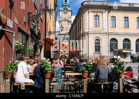 Stortorget, Grande Place, Gamla Stan, la vieille ville, Stockholm, Suède, Scandinavie, Europe Banque D'Images