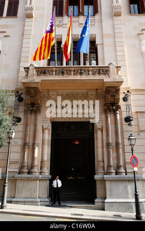 Hôtel de ville de Palma de Mallorca en Espagne Banque D'Images