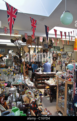 Antique Shop intérieur, Waimea Road, Nelson, Nelson, île du Sud, Nouvelle-Zélande Banque D'Images
