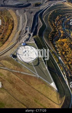 Vue aérienne, horizon observatoire, Halde, terril Hoheward, ouverture, Herten, Nordrhein-Westfalen, Germany, Europe Banque D'Images