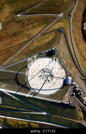 Vue aérienne, horizon observatoire, Halde, terril Hoheward, ouverture, Herten, Nordrhein-Westfalen, Germany, Europe Banque D'Images