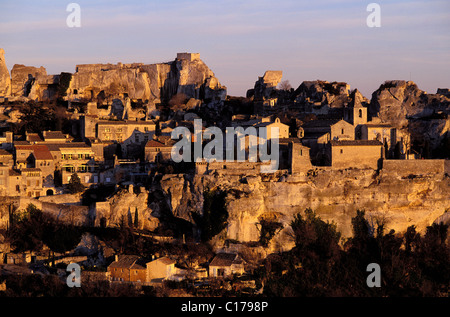 France Bouches du Rhone Les Baux de Provence village labellisé Les Plus Beaux Villages de France (Les Plus Beaux Villages de Banque D'Images