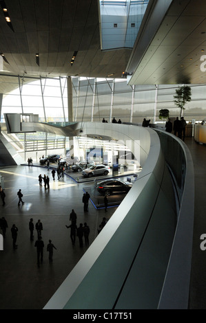 BMW-Welt, BMW World, centre de distribution et d'événement forum, Munich, Bavaria, Germany, Europe Banque D'Images