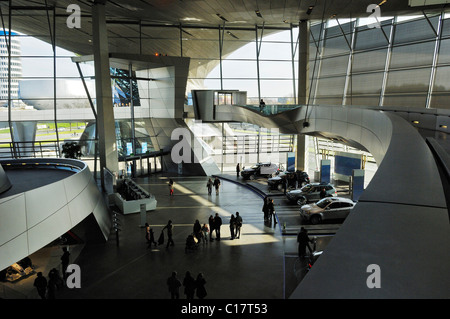 BMW-Welt, BMW World, centre de distribution et d'événement forum, Munich, Bavaria, Germany, Europe Banque D'Images