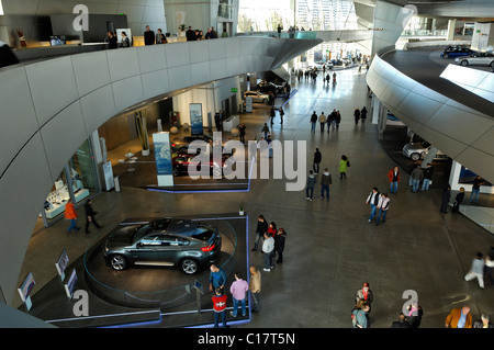 BMW-Welt, BMW World, centre de distribution et d'événement forum, Munich, Bavaria, Germany, Europe Banque D'Images