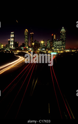 États-unis, Géorgie, Atlanta, aperçu de la ville Banque D'Images
