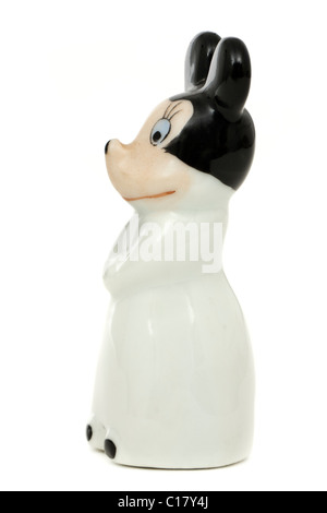 Ornement porcelaine Minnie Mouse Banque D'Images