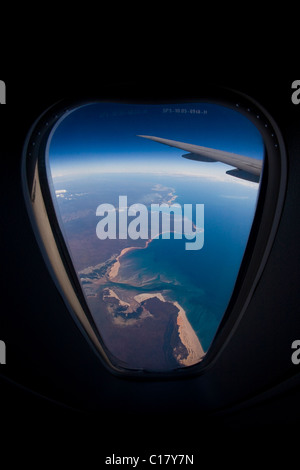 Birds Eye View de l'Australie, la côte de la région de Kimberley, Territoire du Nord, Australie Banque D'Images